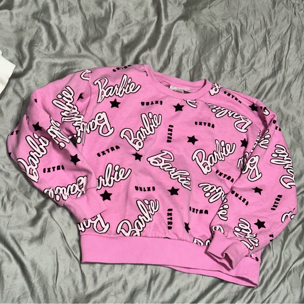 Barbie Extra Pink Top with Star Design